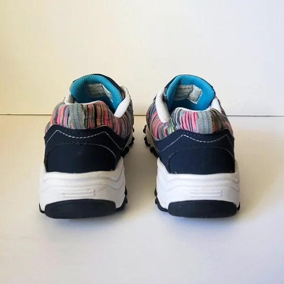 Champion Women's Margaret Sneakers size 7.5 W navy/multicolored - Picture 4 of 6